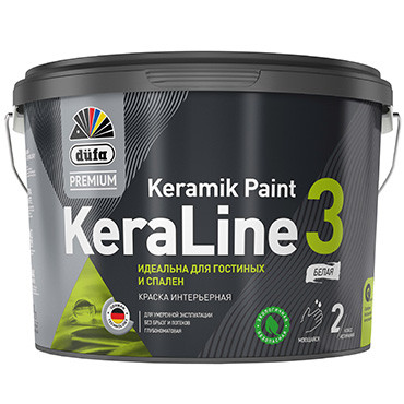 KeraLine 3 база1 9л "DufaPremium" ВД краска KeraLine 3 база1 9л "DufaPremium" ВД краска